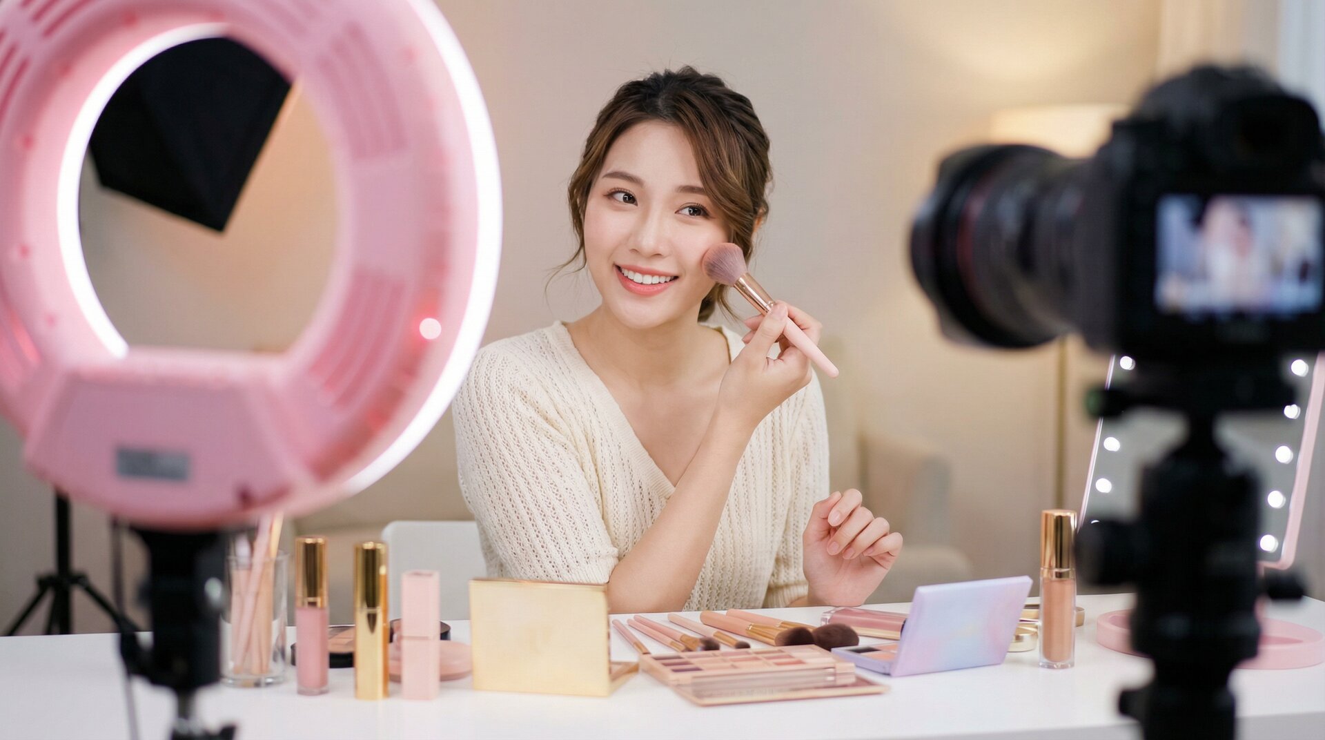 糖心vlog美妆视频教程